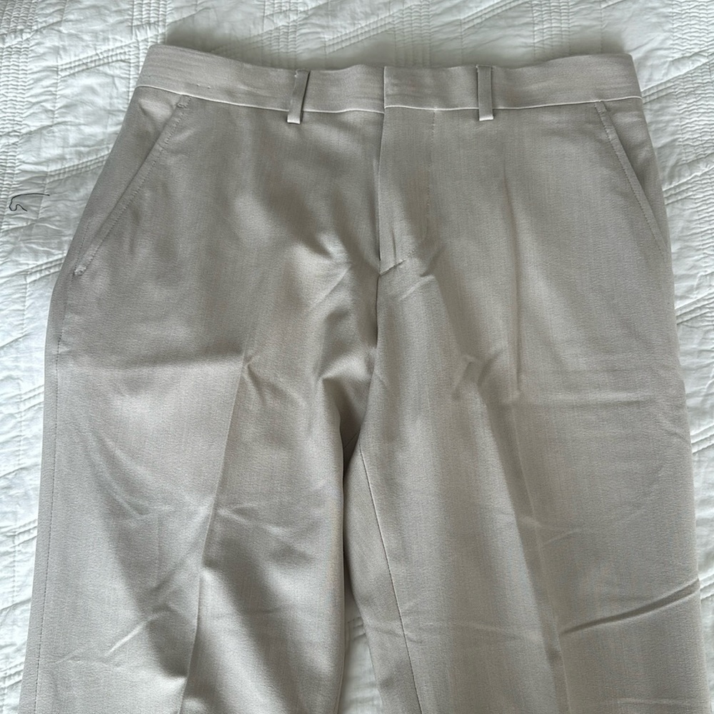 Dress pants. Cream color. 29x30 slim
